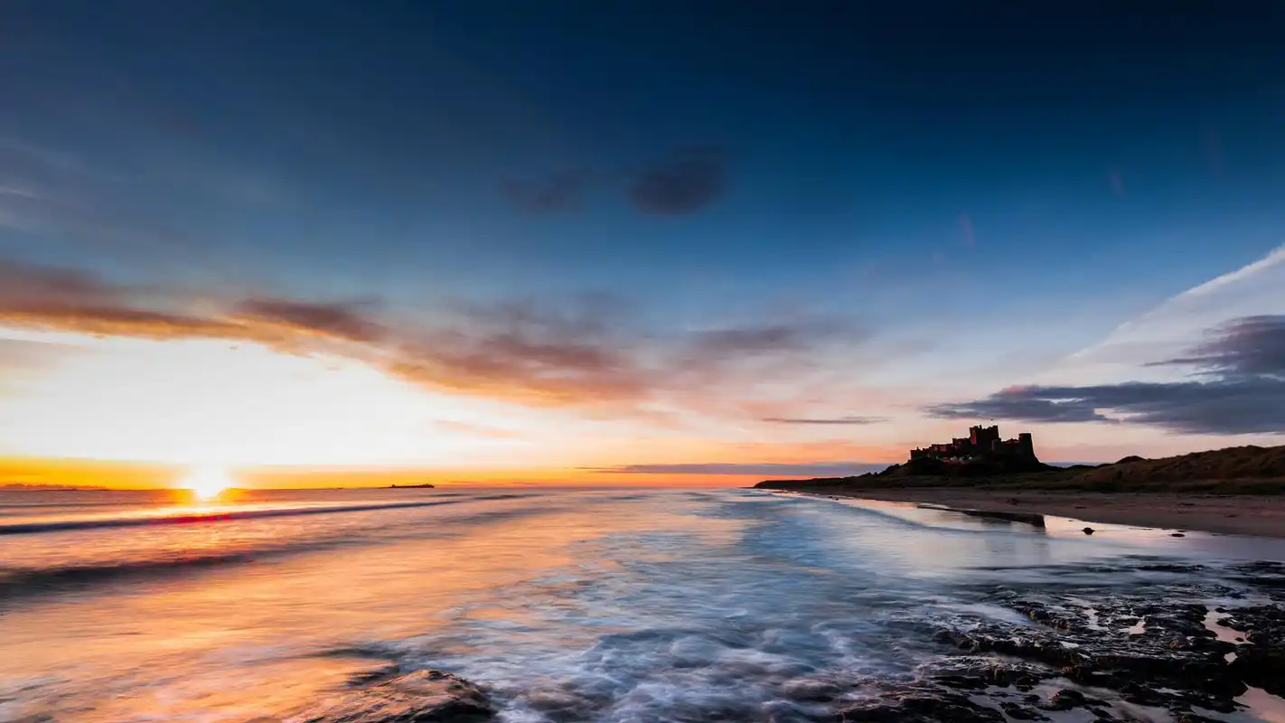 唯美日出日落风景图片高清宽屏壁纸