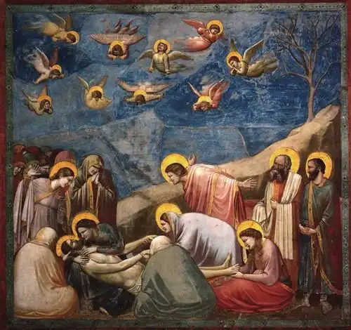 这 38 件画作被规划为三组,依照耶稣一生的时间顺序从高到低排列.