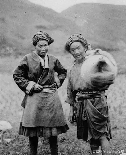珍贵老照片:一组1902年贵州地区的苗族人物风貌老照片