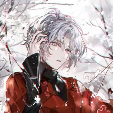 血瞳白发男生头像 男生头像图片大全 -【爱个性】