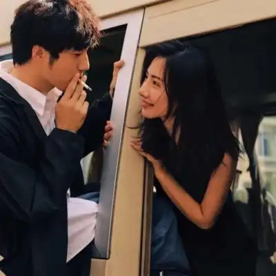 高清好看的抖音最火真人唯美情头图片,情侣头像图片