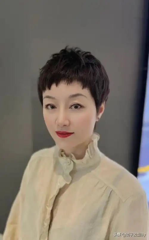 长脸中老年女性适合的发型短发(中老年女性发型适合什么发型)(9)