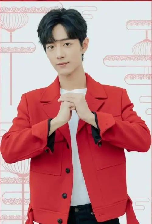 肖战 红衣