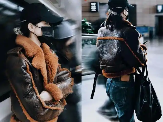 赵丽颖机场照果然是骨子里有许半夏的赵姐