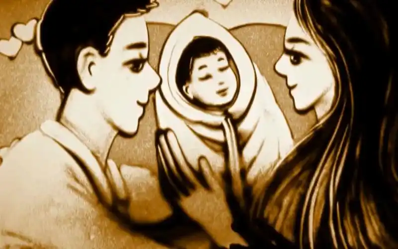 感恩父亲感恩父母沙画视频