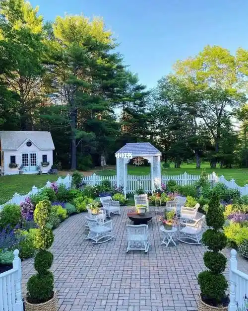 花园设计灵感自然风花园乡村田园风花园
