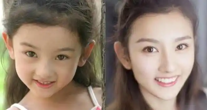 真美女不惧扒旧照孔雪儿早年照片流出五官精致气质清纯