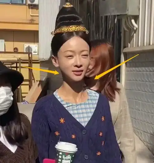 惊悚吴谨言瘦成皮包骨脖子上全是筋显怪异