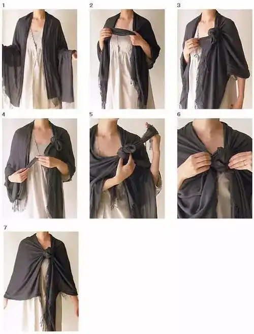 各种男女围巾围法图文(最全的60种男女围巾围法!)-第59张图片-趣盘玩