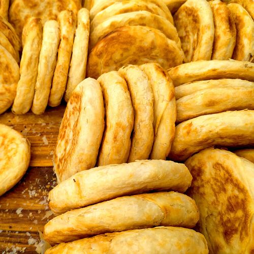 鲜有志山东烧饼莱芜特产烧饼真空装香酥五香发面泰安范镇油酥火烧 5个