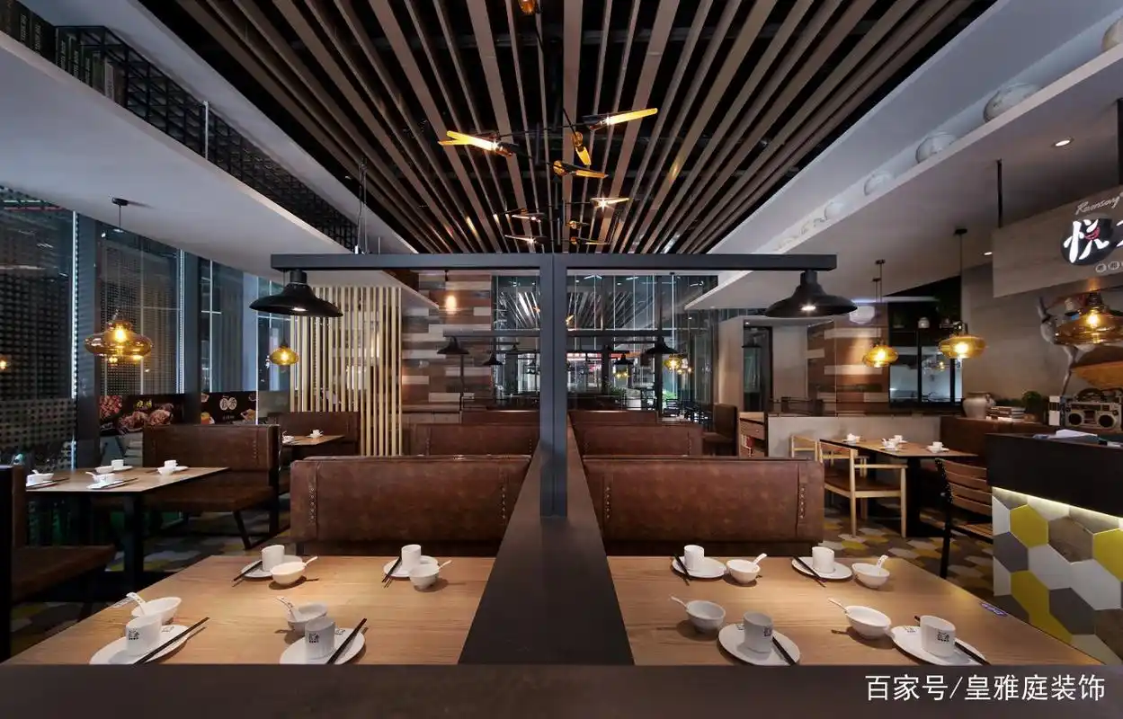 餐饮店装修设计效果图案例