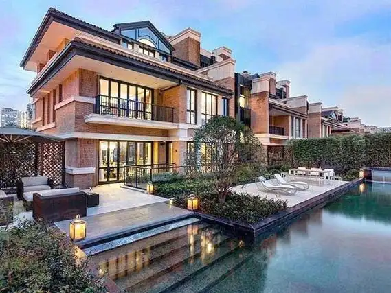 上海静安老北站华侨城苏河湾(别墅)静安市中心独栋别墅 带私人游泳池