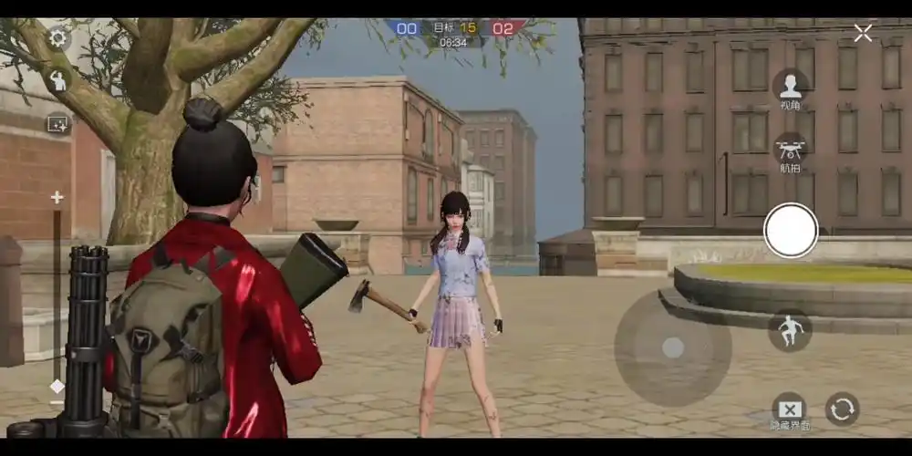 黎明觉醒jk倒地