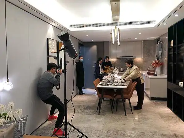 金科地产南京,企业公司售楼处示范区企业宣传照片,现场拍摄花絮(图3)