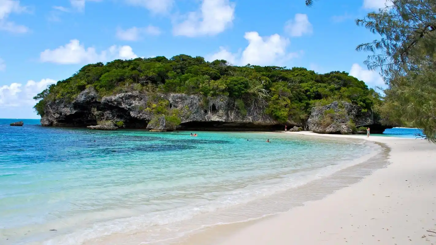 蓝色大海自然风景图片桌面壁纸