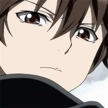 看起来不开心的日系动漫男生头像