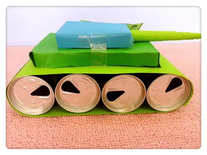 手工坦克很环保.