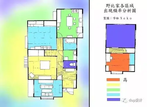 哪位设计师能画出来大雄家的户型图