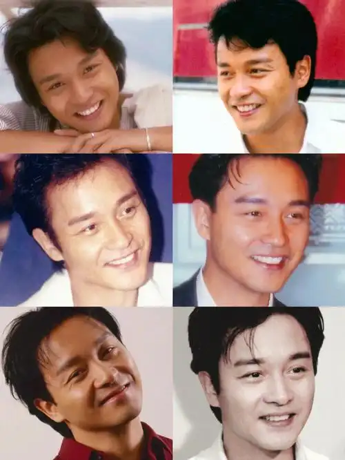 一组哥哥张国荣的笑容美图你灿烂的笑,我痴痴的望#张国荣  #哥哥