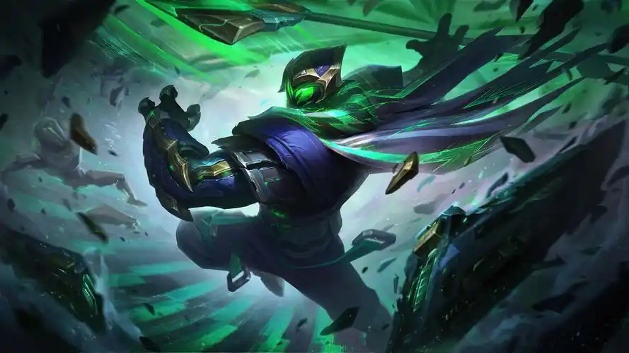 lol英雄联盟 武器大师 贾克斯 jax 征服者 4k壁纸