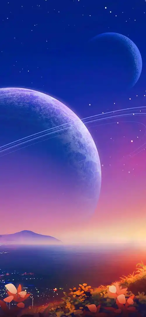 星空壁纸丨最长的路也有尽头,最黑暗的夜也会迎接清晨(上) - 华为主题