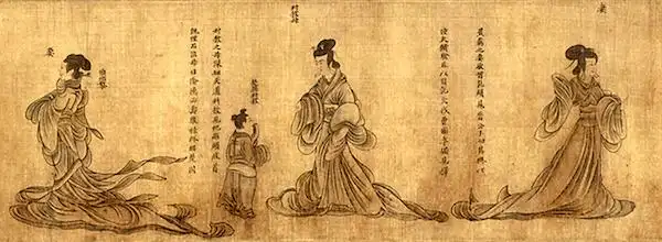 东晋 顾恺之《列女仁智图》(宋摹本) 故宫博物院藏