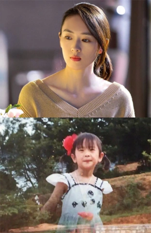 佟丽娅童年照,江疏影的童年照,看到毛晓彤:陈翔都要后悔了!