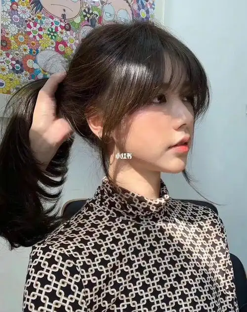 推荐一款韩系八字刘海