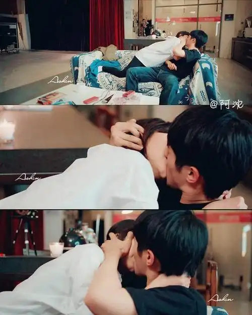 陆剧男神「萤幕初吻」8:刘昊然拍《最好的我们》给了谭松韵