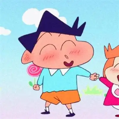 超萌q版一人一半情头