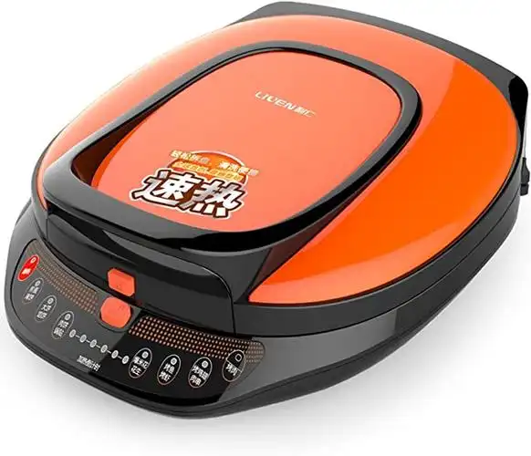 liven 利仁 lr-s3000 电饼铛(速热可拆洗电脑版电饼铛(煎烤机),快速