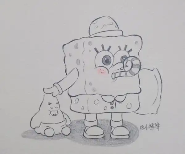 三天两检宅家期间加更#简笔画  #画画  #画画的日常  #画个简笔画