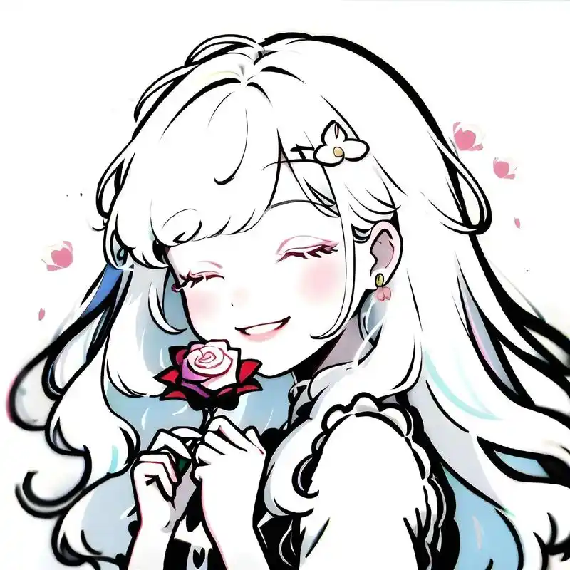 眯眼女孩头像#女生头像 #精选头像 #动漫美图 - 抖音