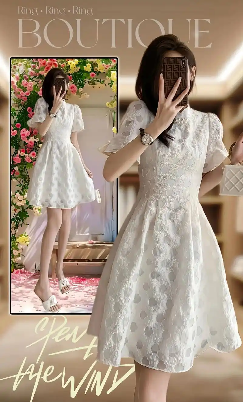 质感细节更好看#小众又有设计感的连衣裙推荐 #无法拒绝温柔感小裙子