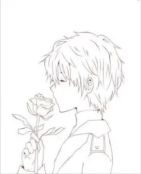 的铅笔画图片大全卡通动漫人物简笔画男神奇宝贝图片简笔画 卡通 漫画