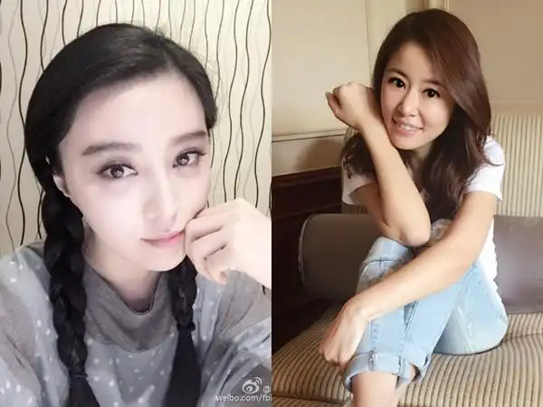 (图/取自范冰冰,林心如微博)