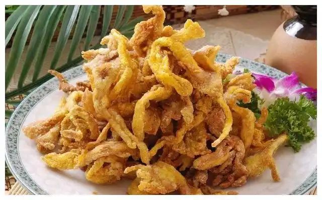 大厨教你干炸蘑菇的详细做法味道好极了