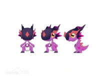 进化形态:宝贝龙—铠甲战龙—重甲兽龙 必杀技:响雷火球,乾坤火雷