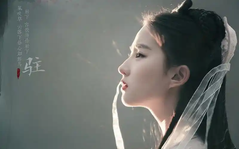 刘亦菲小龙女_神雕侠侣_刘亦菲图片震惊美国