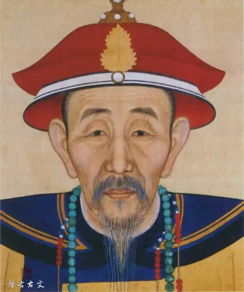 ※康熙画像(重新传过,在新窗口大开看大图) [清绘画馆]→[稽古右文·