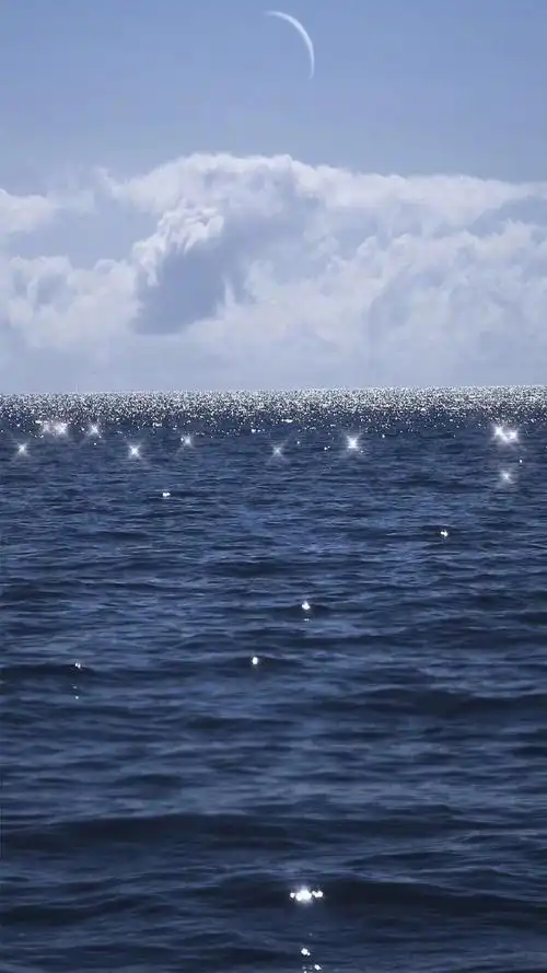 蓝色治愈系壁纸〕点赞拿图