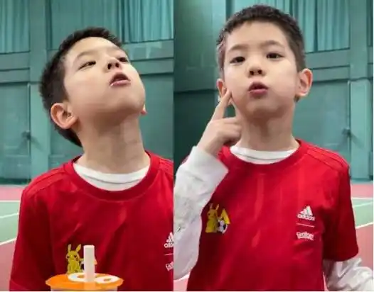 杜江发文称嗯哼是"小李现",看清两人对比照后,李现都忍不住了_霍思燕