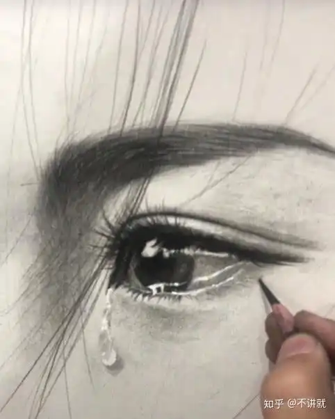 一张素描画走红网络网友这不是张馨予吗北京校尉美术