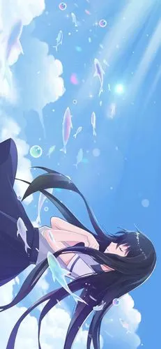 二次元女生壁纸_手机壁纸_动漫卡通手机壁纸_我要个性网