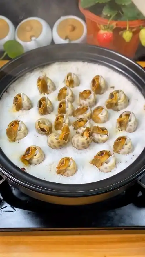 盐焗花螺这样做特别好吃,跟着我的步骤一起来试试吧