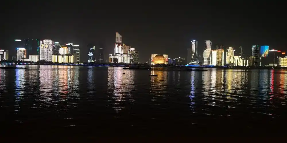 杭州滨江夜景