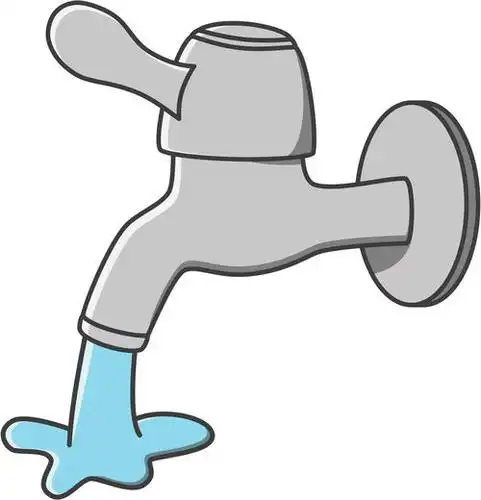 水龙头简笔画彩色