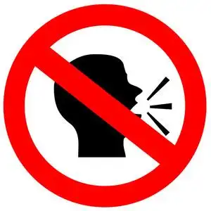 没有说话迹象照片