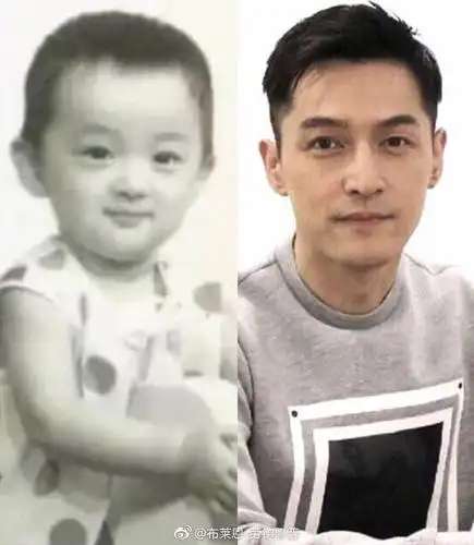 胡歌从小到大都没变啊