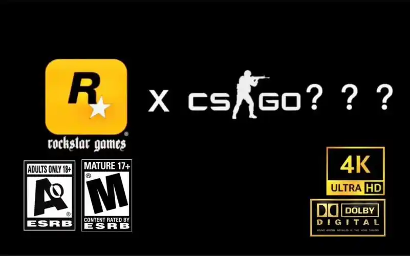 《csgo,当r星出品》4k60帧超高清画质重制版